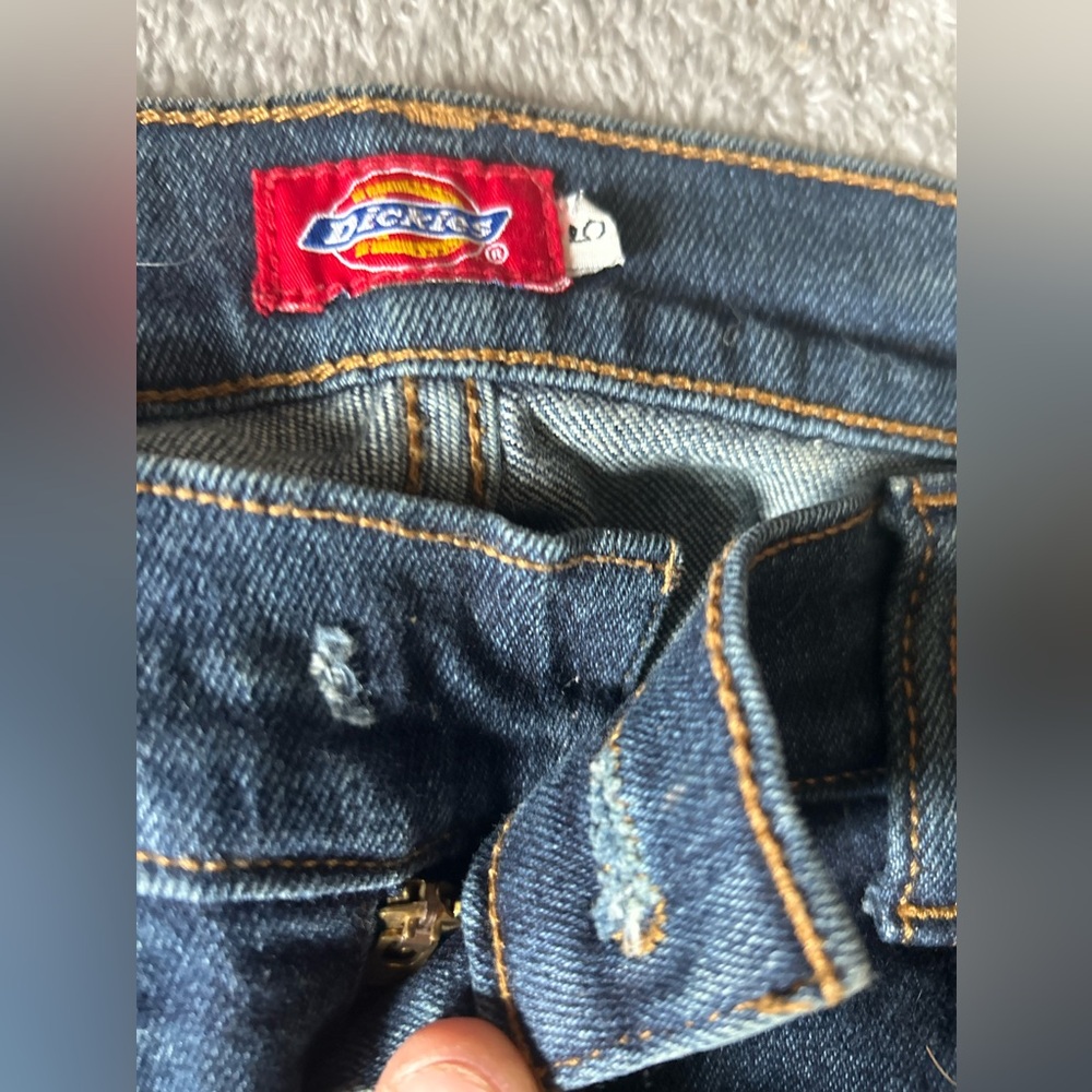 Vintage dickies 5 y2k capris skinhead denim jeans rockabilly skater skateboard - Picture 8 of 8